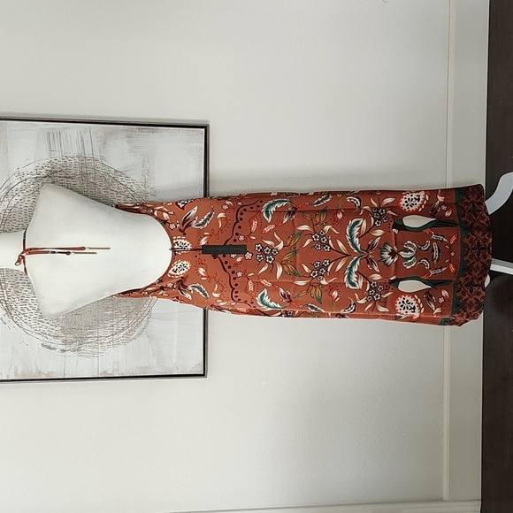 New House of Harlow Fall Color Dress Size M - Picture 3 of 15